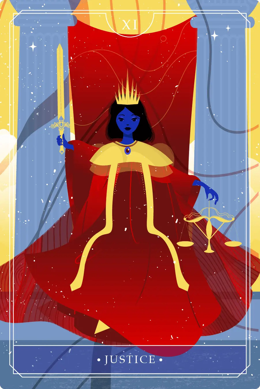 Tarot card