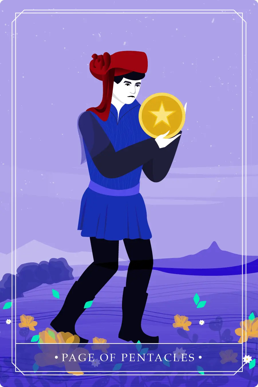 Tarot card